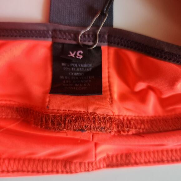 Bandier gridlock VPL Bra Coral Size XS - Picture 7 of 7